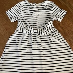 Kate Spade Girls Stripe Party Dress L